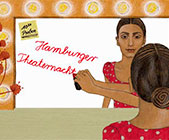 birgit lang - "theaterbecher" für die hamburger theaternacht